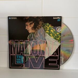 Madonna Live: The Virgin Tour LaserDisc by